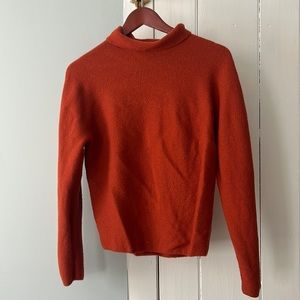 Uniqlo Burnt Orange Wool Sweater Size S